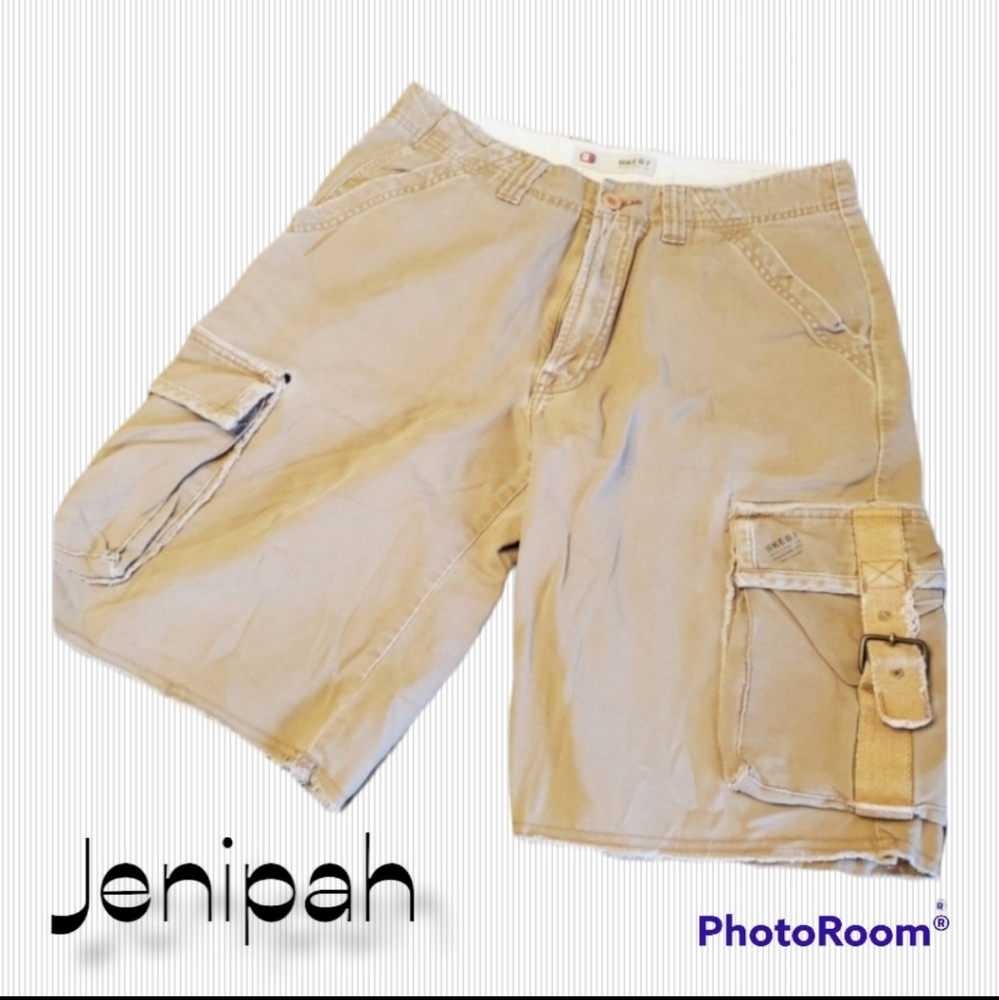 BKE Men's Khaki Fleet Cargos sz 30 Shorts Tan